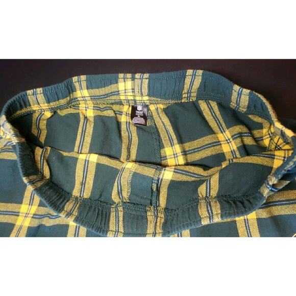 OFFICIAL NFL Team Apparel Green Bay Packers Plaid Lounge/Pajama Pants Men's XL - Picture 4 of 6